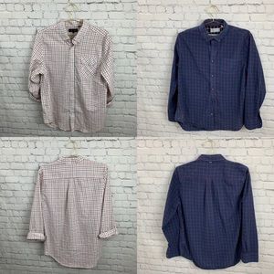 FIVE FOUR Men’s Button Down Bundle L